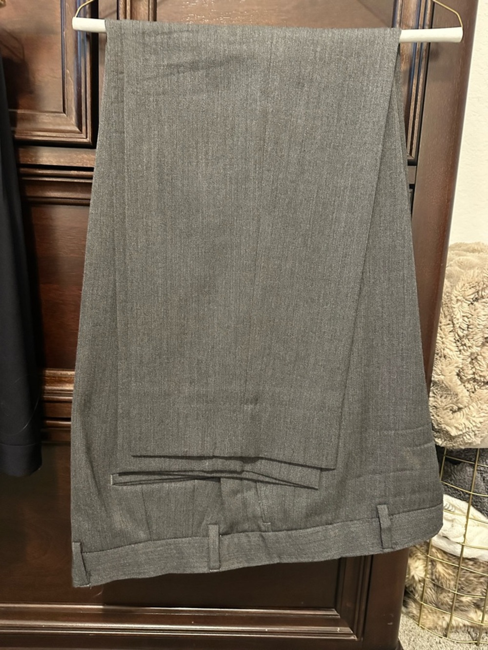 Pronto Uomo Gray Men's Dress Pants